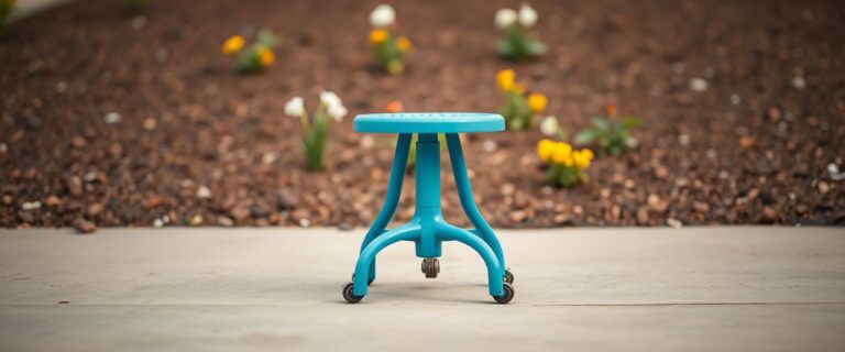 Gardening Stool with Wheels