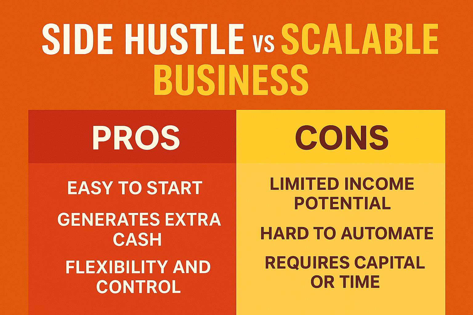 Pros and Cons