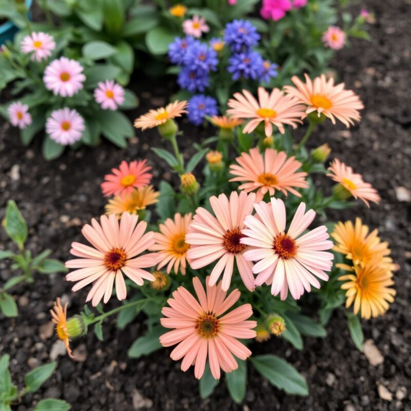 Clustered coneflower planting
